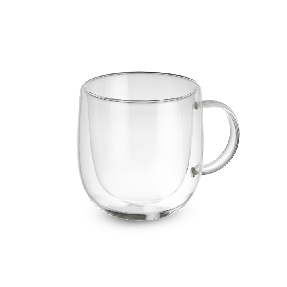 Caneca de Vidro Borossilicato